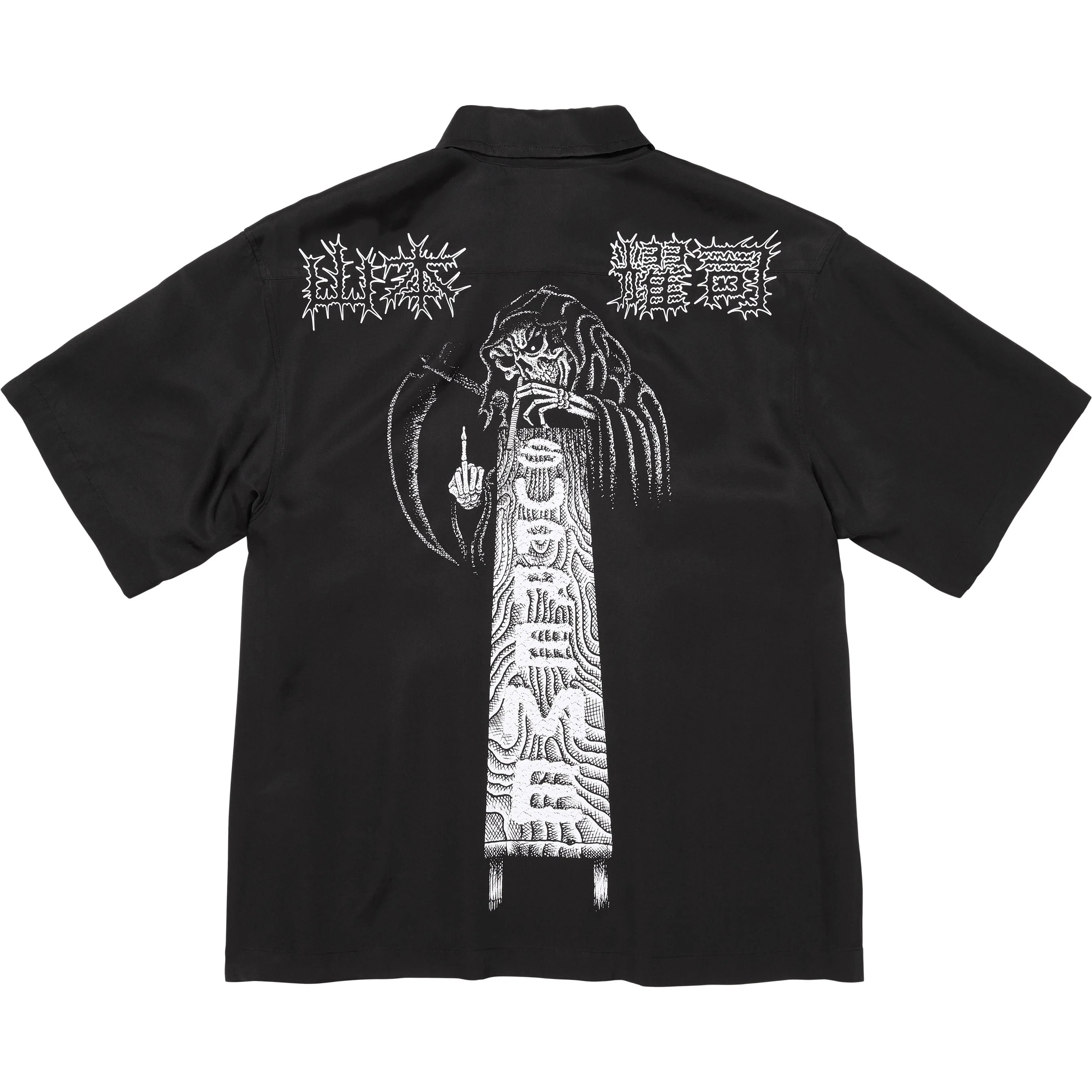 Supreme®/Y’s Silk Zip Up S/S Shirt view 10